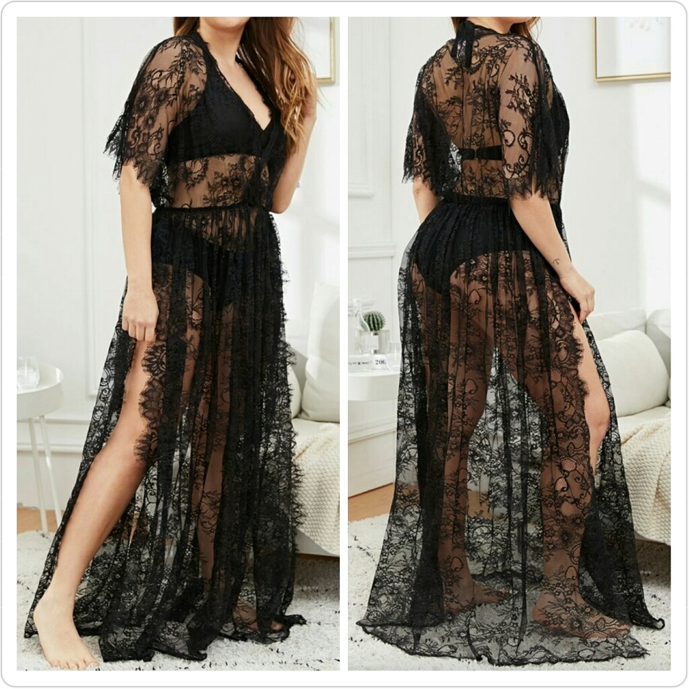 Plus Lace Night Dress